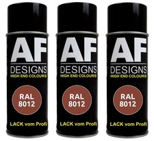 3x RAL Lackspray Autolack