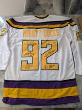 Mighty Ducks Cast signed