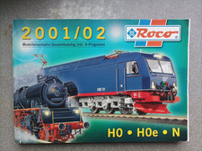 Modellbahn Katalog, Roco, 2001/02, mit Preisliste