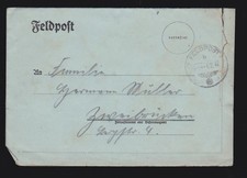 263. Infanterie-Division. Juchnow. Feldpost - Faltbrief  vom 3. Februar 1942