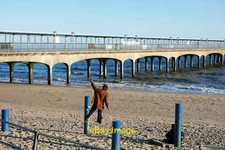 Photo 6x4 Balancing Act at Boscombe Pier A bit of tight rope walking on a c2018