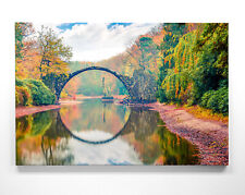 Wunderschöne Herbst Motive als Leinwand-Bild, Aufgespannt auf Holzrahmen