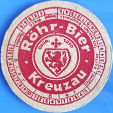Alter Bierdeckel Röhr-Bier Kreuzau um 1952
