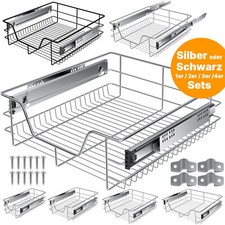 KESSER Teleskop Schublade Küchenschublade Küchenschrank Korbauszug Schrankauszug