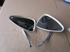 Oldtimer TALBOT Außenspiegel Spiegel Chrom Dreieck Spiegelkopf Spiegelarm SET 