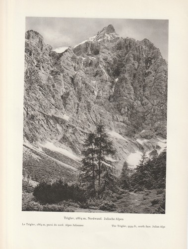 Triglav nordwand monte - triglav,