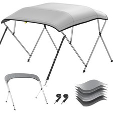 KAKIT Boat Bimini Top 3 Bow/ 4