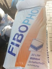  Fibophon 50 L Schallschutzschütten plus 10 Rigudur Gipsfaser Platten.