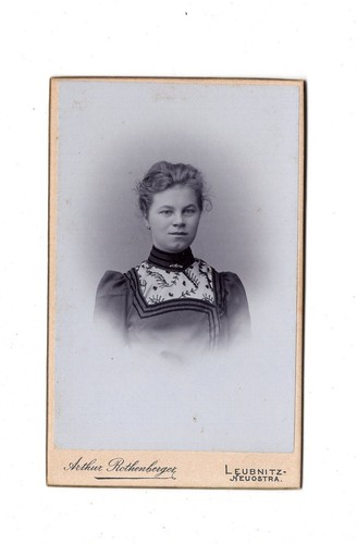 Cdv foto damenportrait - cdv,