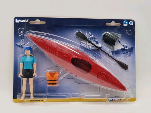 Bruder bworld kajak mit figur - bworld,