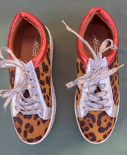 Damen Sneaker MULANKA Freizeit Sport, Leo-Look, Gr.  37