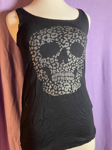 Top schwarz silber - h&m,