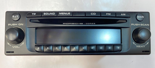 Porsche cdr23 radio stereo - porsche,