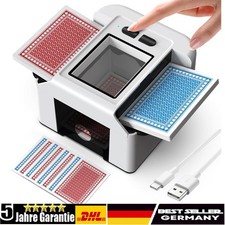 Kartenmischmaschine elektrisch Elektrischer Kartenmischer Auto Kartenmischgerät!