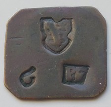 Sachsen-Gotha-Altenburg, 6 Pfennig (1743), Strafanstalt LEUCHTENBURG/Kahla,#2513