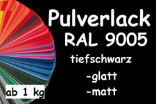 127 Pulverlack RAL 9005
