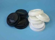 1000 Deckel PS weiß für Coffee to go Kaffeebecher Ø90mm 12/16/20oz