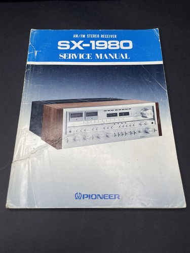 Original pioneer 1980 - pioneer, sx-1980