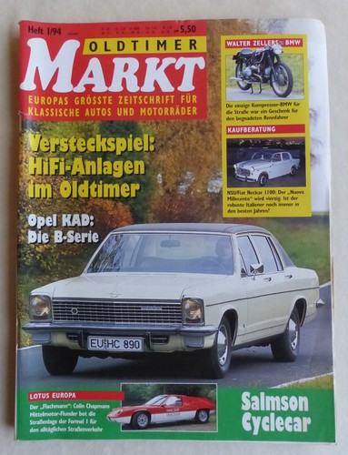 Oldtimer markt heft - 1/1994,