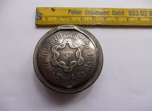 Alte schweizer pillendose - alte,