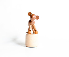 Holzspielzeug Wackelfigur Affe