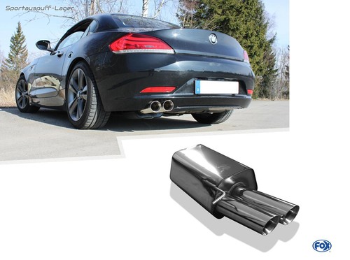 Fox edelstahl sportauspuff bmw - fox,