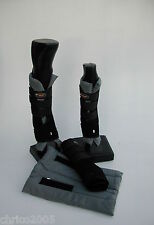 Stallgamaschen Transportgamaschen grau/schwarz Gr. M *neu*