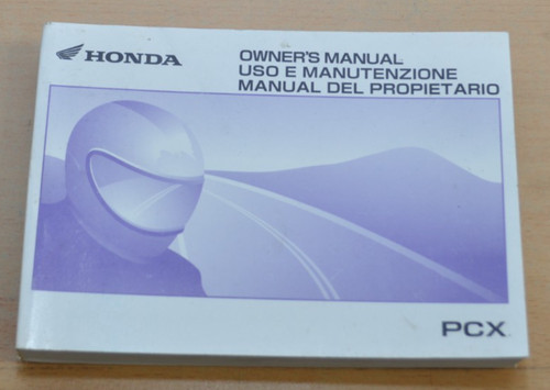 Honda pcx fahrerhandbuch - honda,