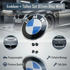 82MM Blau Emblem Heckklappe