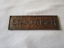 Stammtisch schild - stammtisch,
