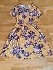 Abendkleid vintage gelb - abendkleid, vintage,