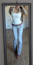 Gina Tricot Jeans Damen grau