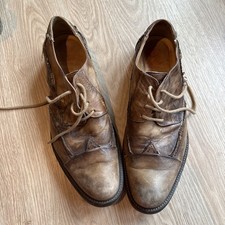 We Are - Time & Co. Lederschuhe Herren Gr. 44 braun