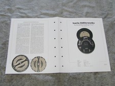 Schaltplan für Isaria Zählerwerke Taschendetektor Form T von 1925 Rundfunkmuseum