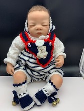 Waltraud Hanl Künstlerpuppe Vinyl Puppe 52 cm. Top Zustand 