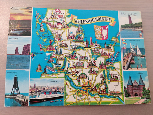 Postkarte schleswig holstein - postkarte,