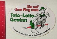 Aufkleber/Sticker: Bin Auf Dem Zum Toto-Lotto-Gewinn - Rennquintett (080516106)