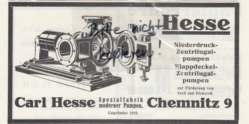 Chemnitz werbung 1926 carl - werbung, 1926,