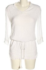 CYELL Blusenkleid Damen Kleid Gr. DE 36 weiß Casual-Look