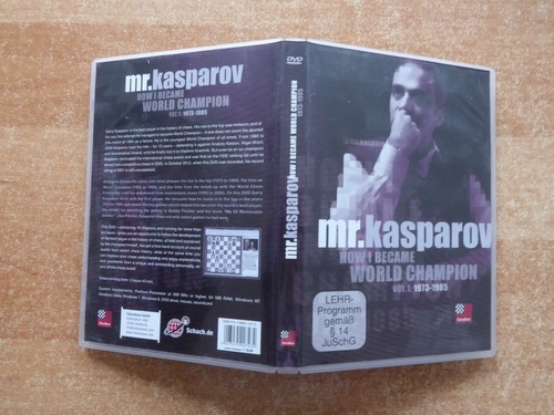 Chessbase dvd kasparov - dvd, how