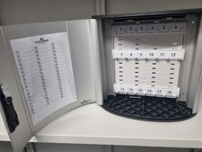 Schlüsselkasten KEY BOX CODE 48, für 48 Schlüssel DURABLE 1976-23 silber