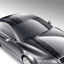 Dekor Streifen Abstrakt Grunge Spritzer Schmutz Auto Aufkleber Design #1312