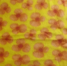 0,6m Fleece Stoff, Orange