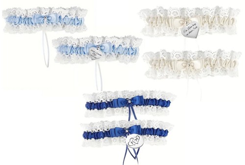 Strumpfband für braut aus - strumpfband,