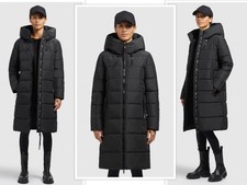 Khujo Jilias Damen Steppmantel Wintermantel Winterjacke lang schwarz M Top!
