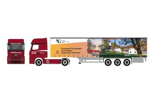 Herpa lkw actros giga - herpa,