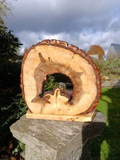 Baumscheibe WEIDE,Baumstammlampe,LED Ambienteleuchte,Retro,Tischlampe,UNIKAT