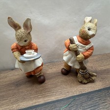 Hasen Figuren Set Landhaus