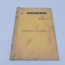 original Honda CF 50 CHARLY 1980  Ersatzteilkatalog  Ersatzteilliste  Handbuch