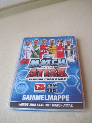 Sammelmappe match attax - sammelmappe,